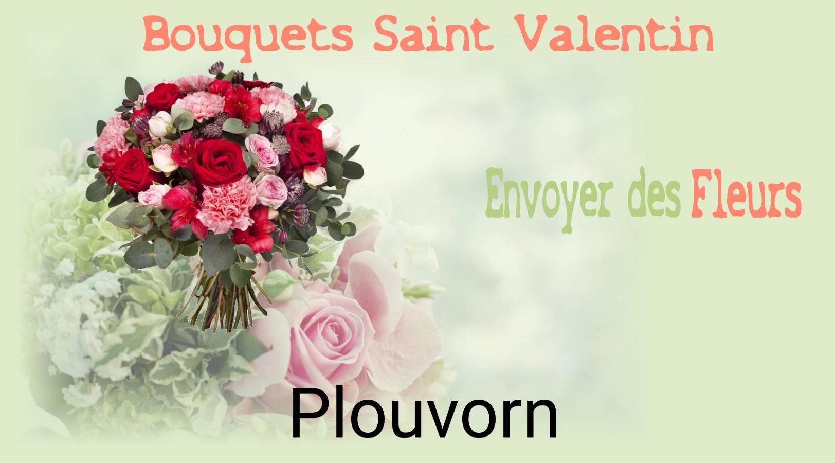 Roses de Saint-Valentin livrées à Plouvorn